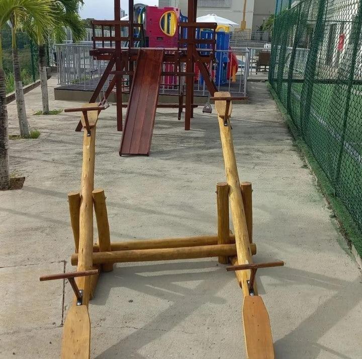 João Pessoa Apartamento Mobiliado Para Temporada Em Condominio Fechado מראה חיצוני תמונה